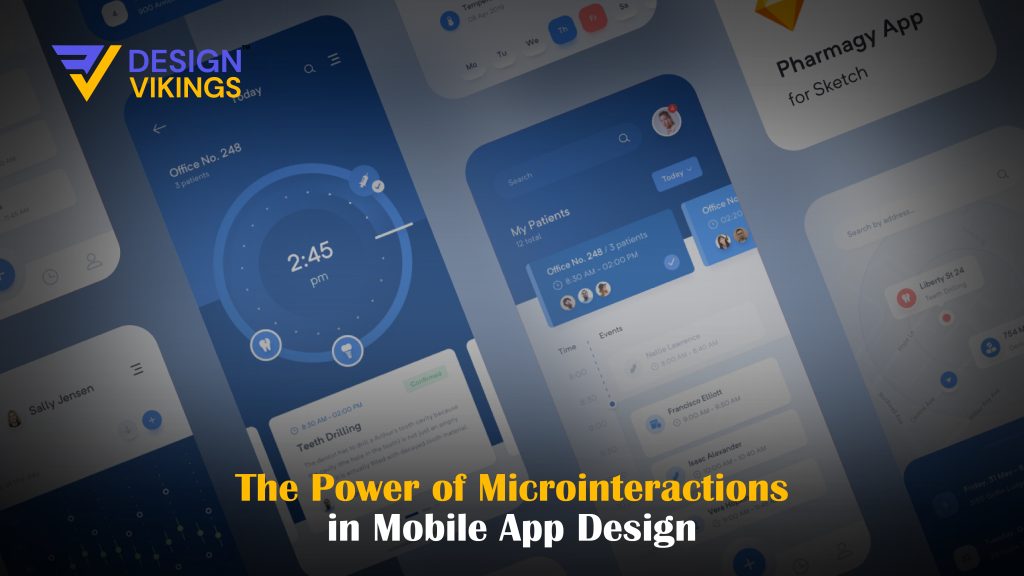 Microinteractions in mobile applications